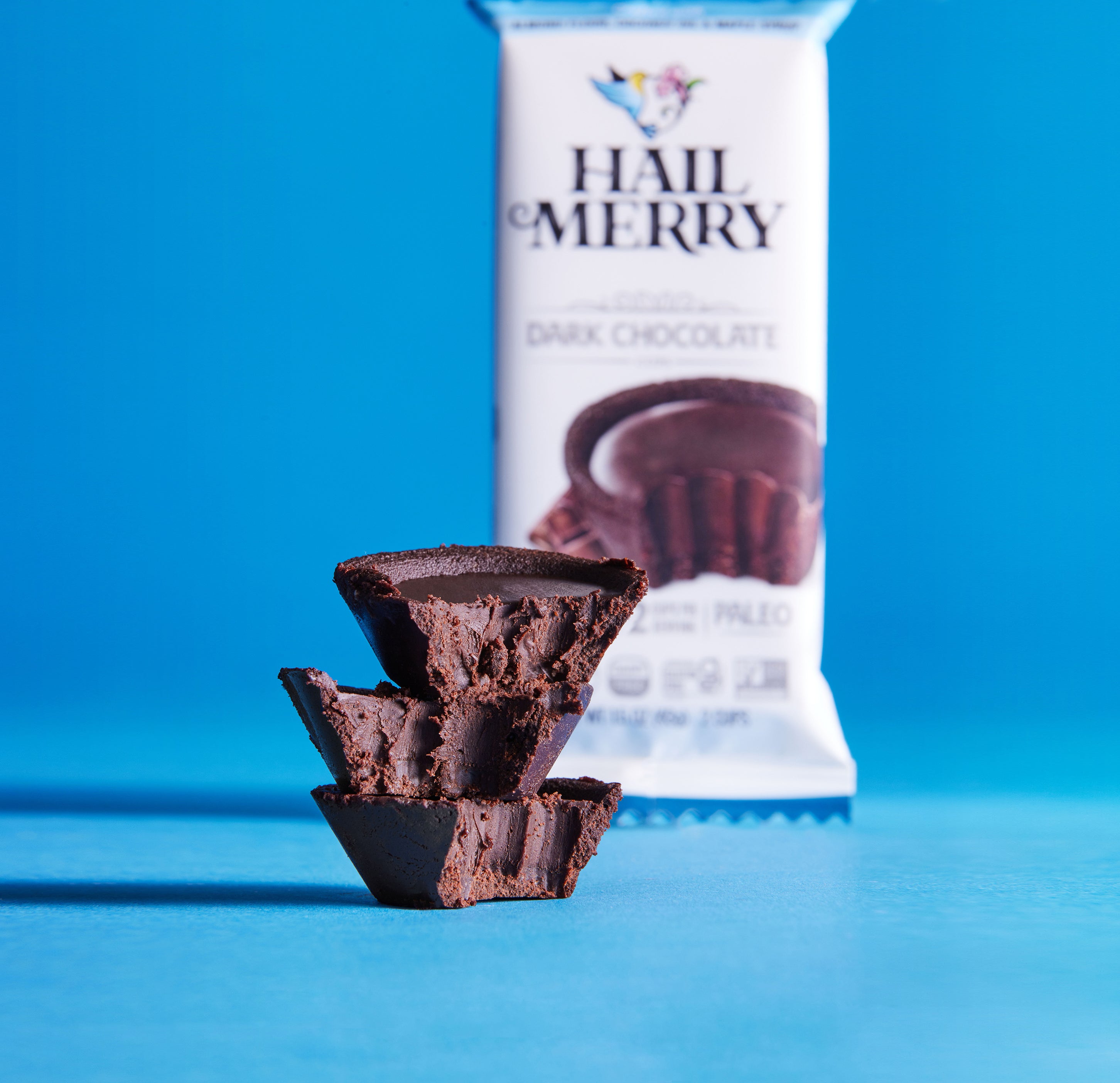 Hail Merry Dark Sugar Free Gluten Chocolate - | Snacks Lower Hail Paleo | Merry Cups –