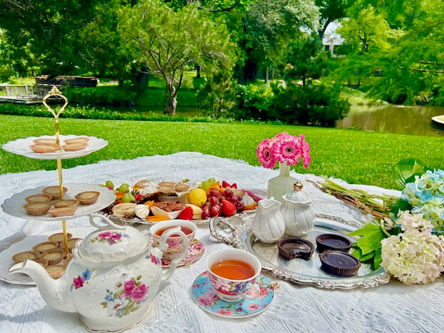 🌸 Springtime Tea Party Dairy Free Treats: A Chic Picnic by the Lake 🧺 ...